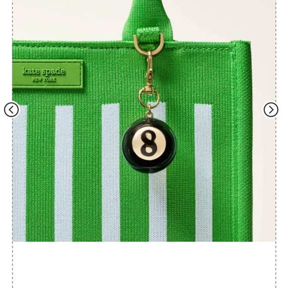 Kate Spade Bag Charms Bundle: Matches, Lipstick, 8 Ball, Camera - Picture 12 of 16